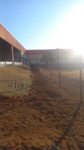 Obra Industrial - Execução de muro de blocos - Supermercado Atacadão Anápolis